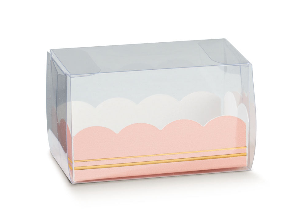 elegant pink PVC pencil case 80x50x50m