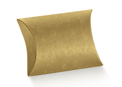 85x85x30mm envelope with gold spheres
