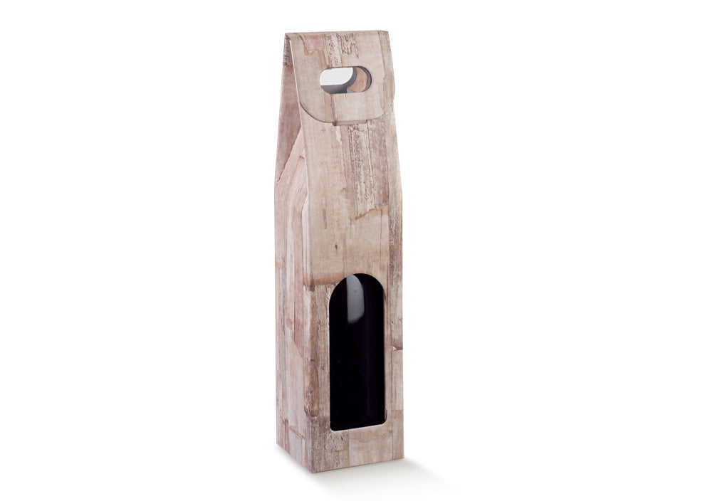 1 bottle size 90x90x385mm wood