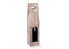 1 bottle size 90x90x385mm wood