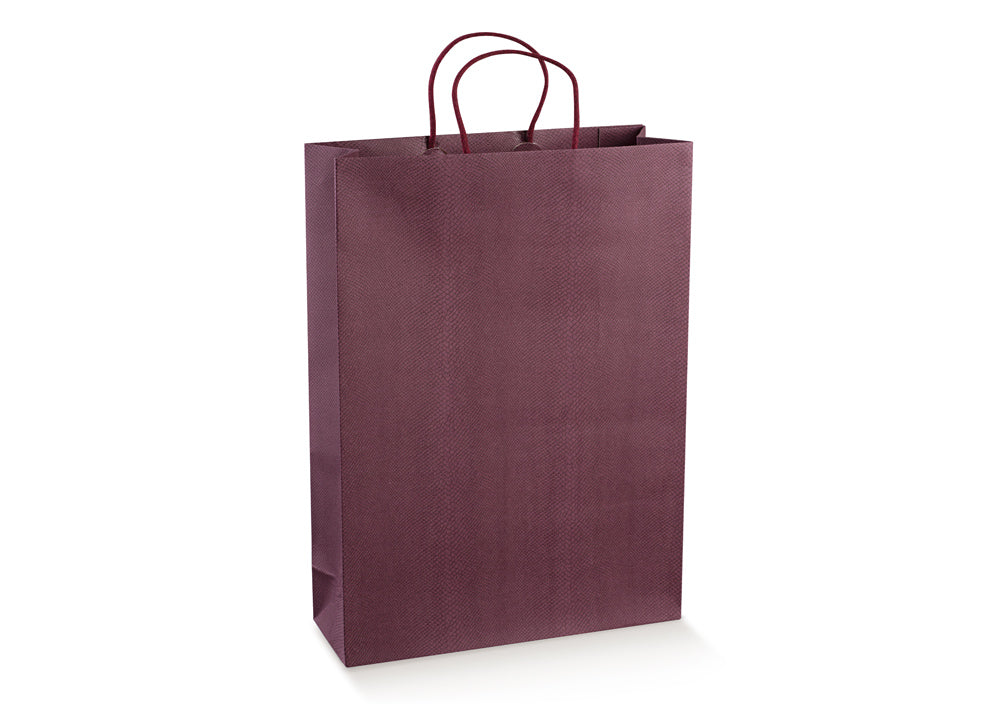 Shopper 27,5x9,5x38cm skin vinaccia