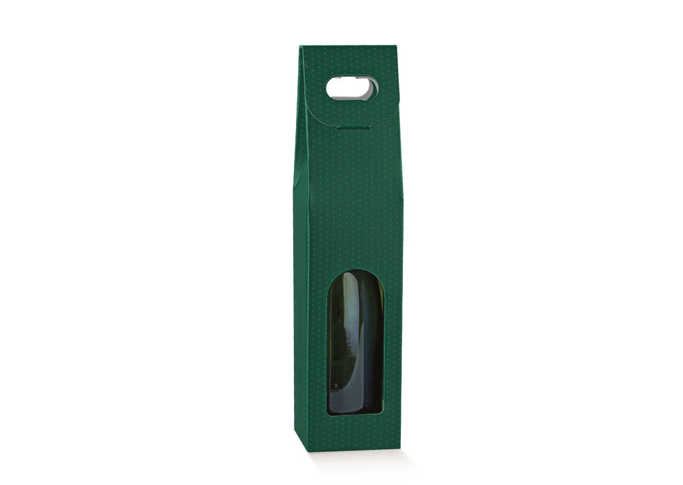 1 bottiglia f.to 90x90x385mm spot verde