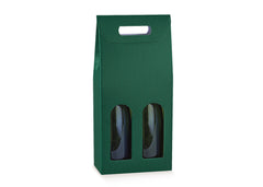 2 bottiglie f.to 180x90x385mm spot verde
