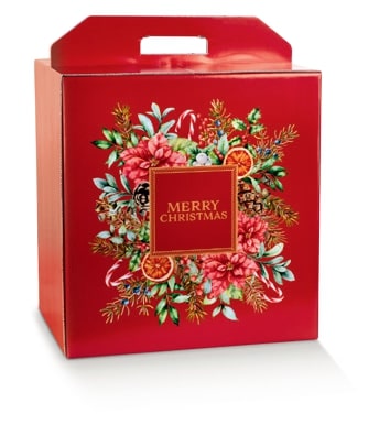 Panettone + bottles 330x250x350 botanical
