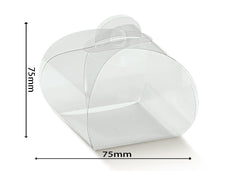 tortina 75x75x75 trasparente