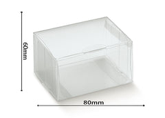 Scatola automontante 80x60x40mm trasparente