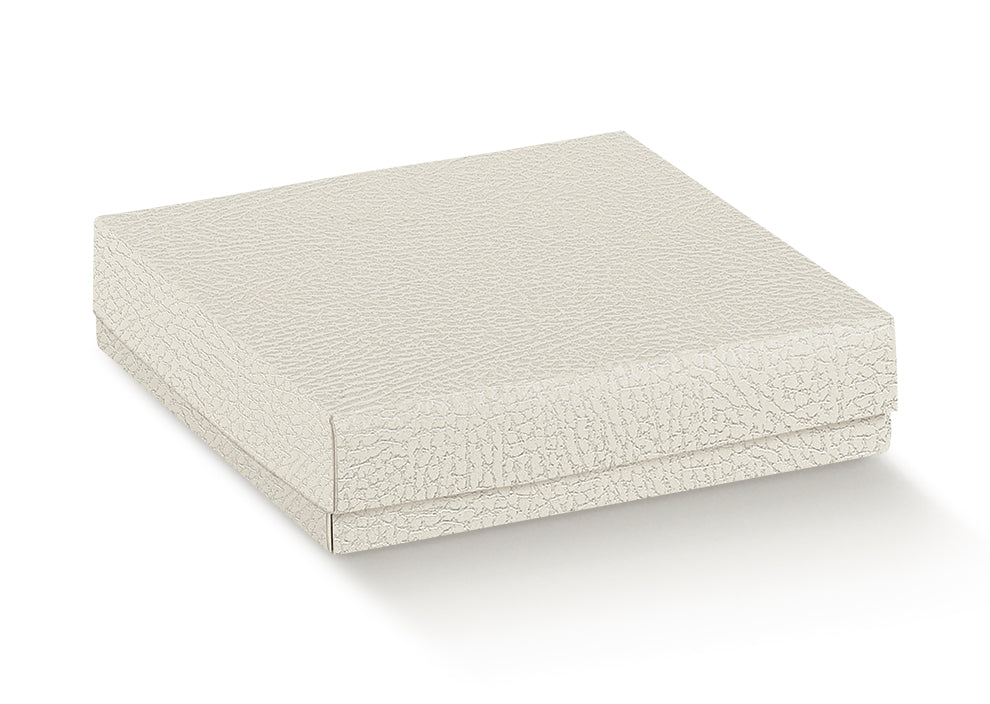 quad+cop 145x75x35mm white leather