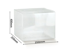clip 250x250x400 trasparente