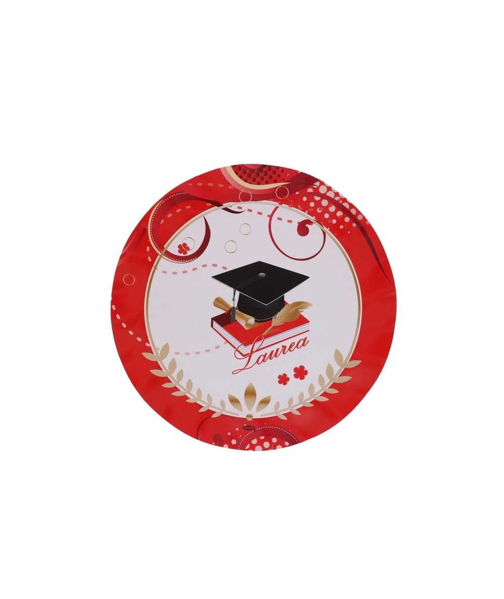 21cm graduation plates, 8 pcs