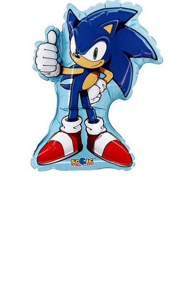 Palloncino in Foil MiniShape Sonic 28x35 cm