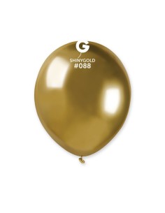 5inch shiny gold latex balloons cf.100