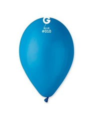 12-inch pastel blue latex balloons, 50 pcs