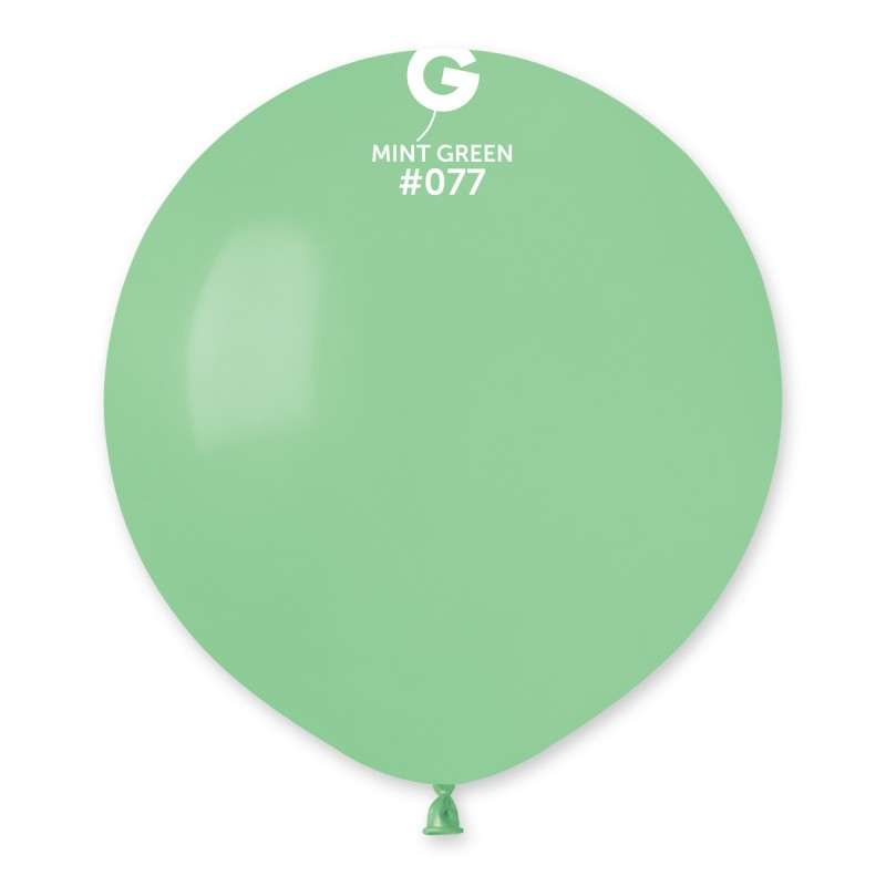 Pastel Balloons 15inch - 38cm Mint Green 29