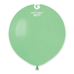 Pastel Balloons 15inch - 38cm Mint Green 29