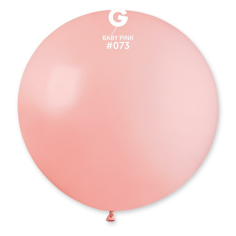 31inch baby pink hot air balloon 2pcs