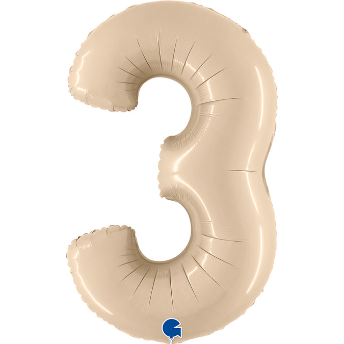 numero 3 foil 100cm/40inch beige satinato