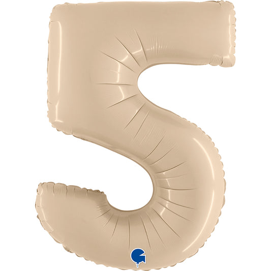 numero 5 foil 100cm/40inch beige satinato