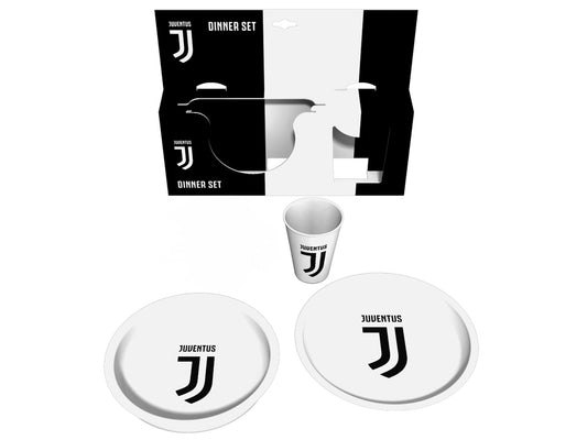 Juve gift set p.piano + p.fondo + Bicchiere
