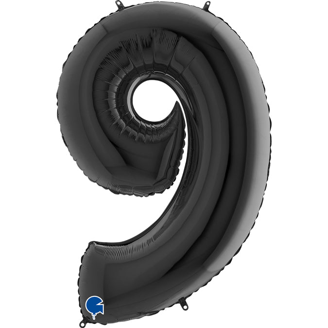 numero 9 foil 100cm/40inch nero