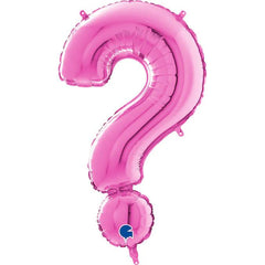 big number? foil 100cm/40inch fuchsia