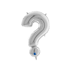 big number? foil 100cm/40inch silver