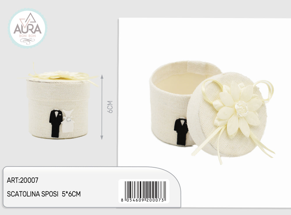 5x6cm wedding box