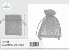 gray spider bag 10x13cm