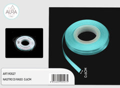 0.6cmx25y Tiffany satin ribbon