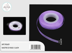 nastro organza 0,6cmx25y lilla