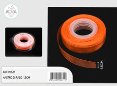 nastro organza 1,5cmx25y arancio