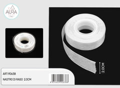 2cmx25y white organza ribbon