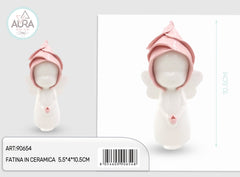 Fatina in ceramica 5,5x4x10,5cm (media)