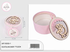 scatolina baby rosa