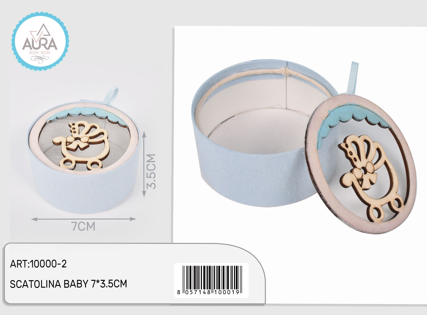 scatolina baby azzurro