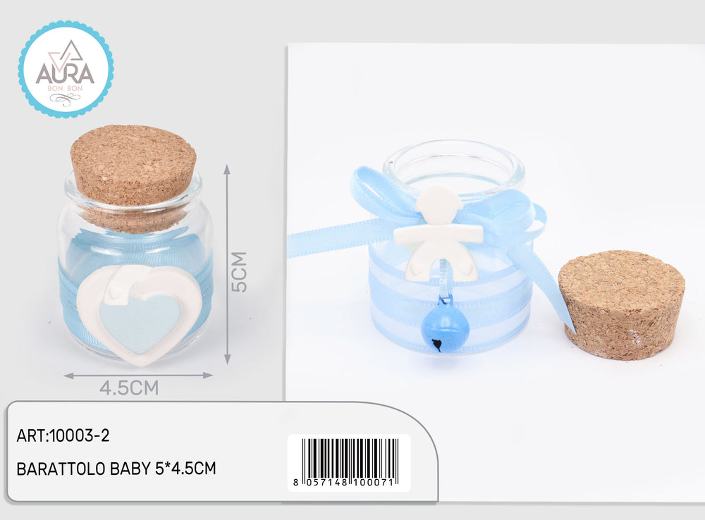 Barattolo baby azzurro
