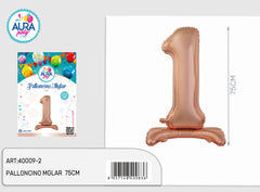 palloncini mylar standard rosagold 1