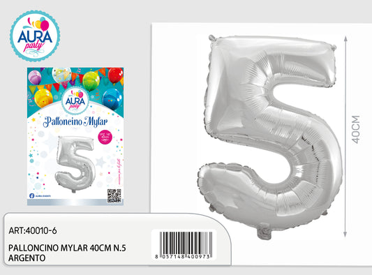palloncini mylar 18n.5 argento
