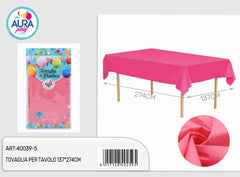 Fuchsia tablecloth 137x274cm