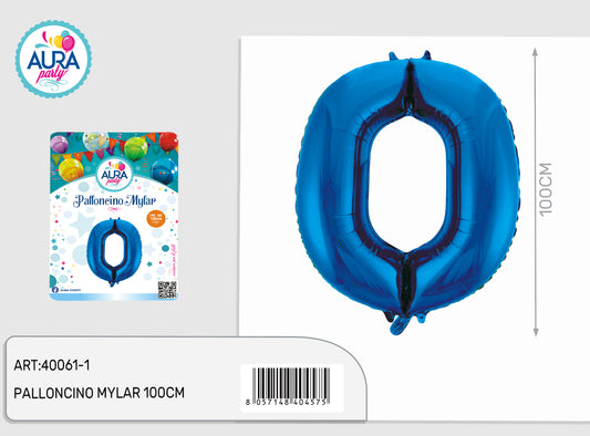 palloncini mylar 40inch blu 0