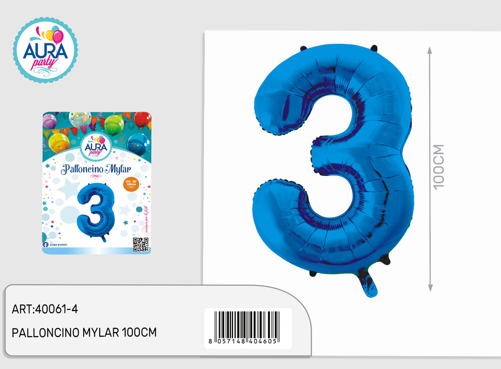 40inch blue mylar balloons 3
