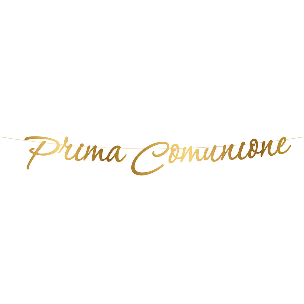 festone banner 1.6mt prima comunione