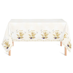 Paper tablecloth 137x259cm first communion