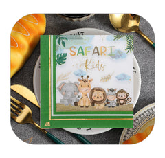 Tovaglioli Party Jungle 33x33cm 16pz