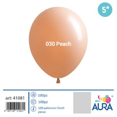 Palloncini 5 inch pesca 100pz