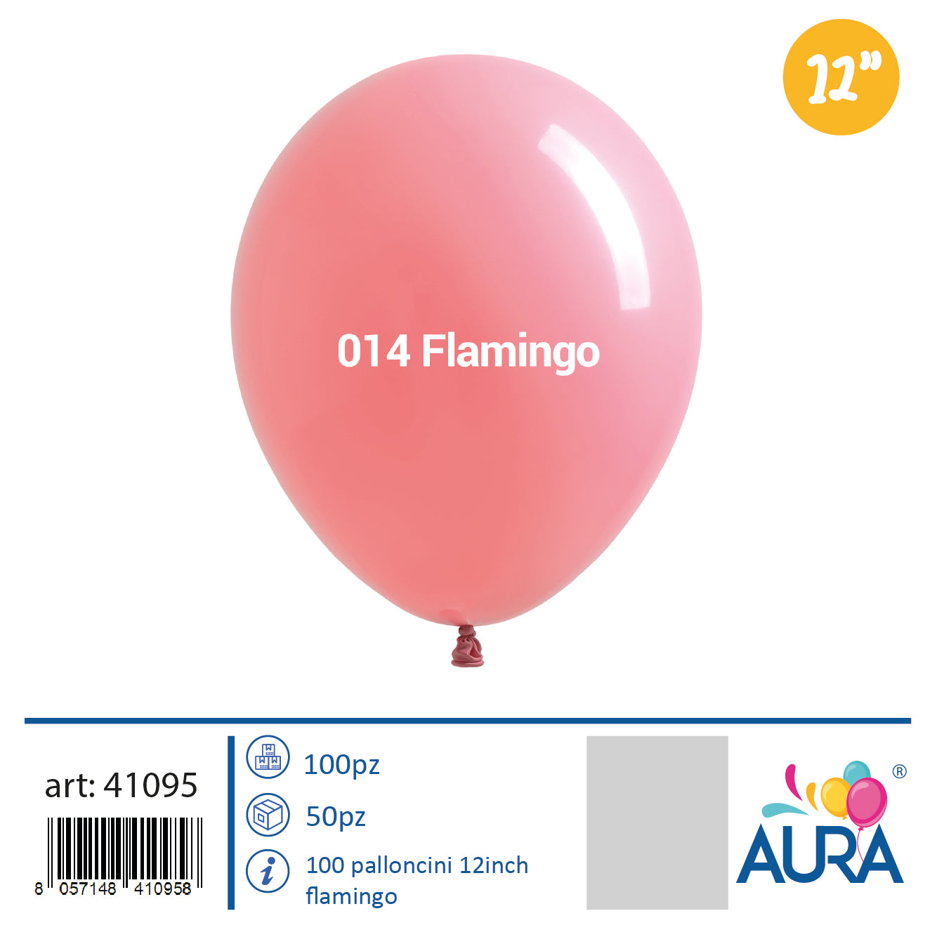 Palloncini 19 inch flamingo 25pz