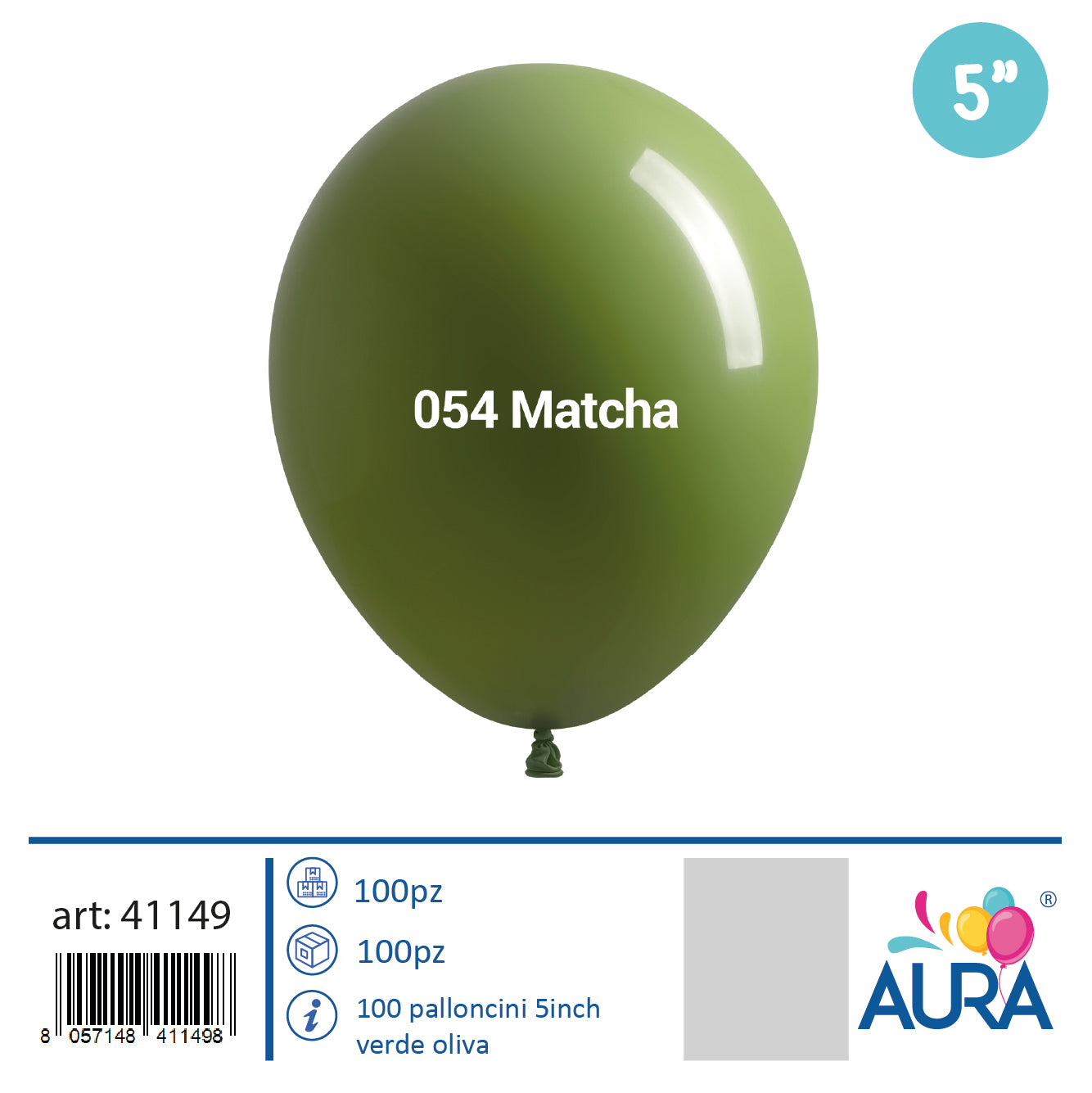 5 inch olive green balloons 100pcs