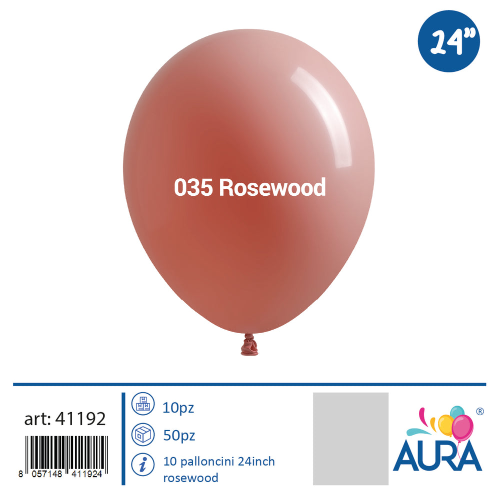 Palloncini 24 inch rosewood 1pz