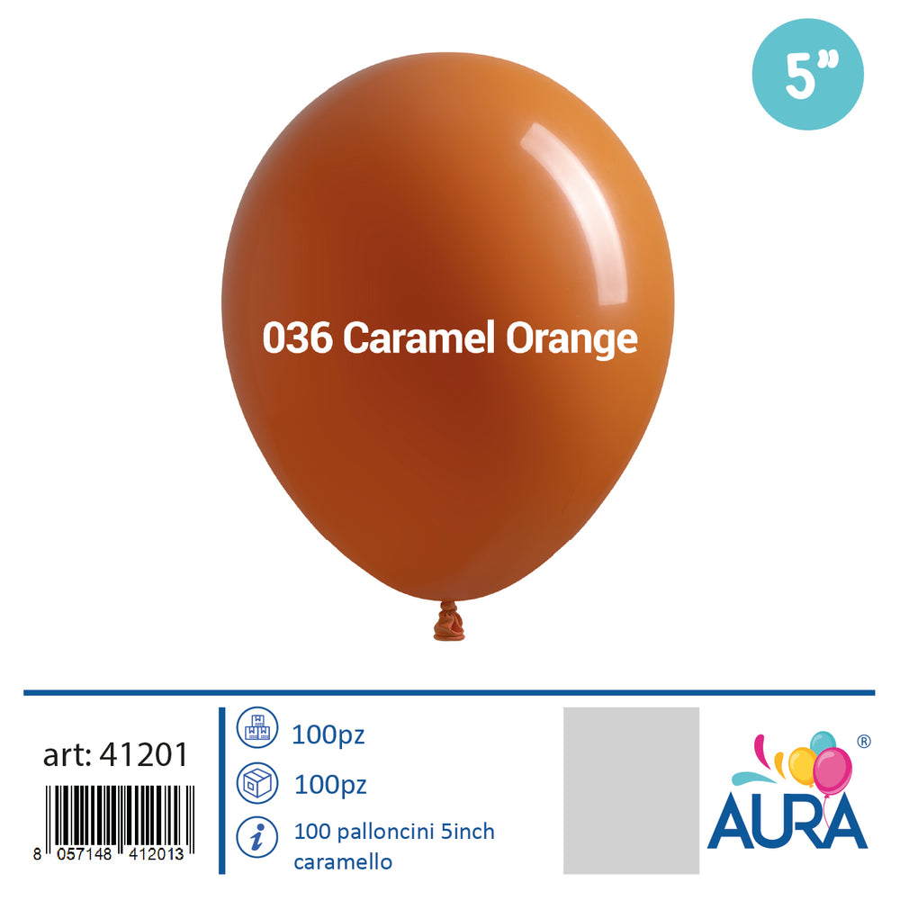 5 inch caramel balloons 100pcs
