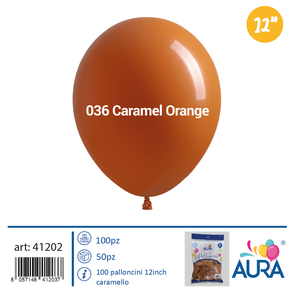 12 inch caramel balloons 100pcs