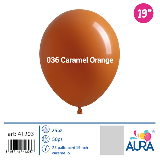19 inch caramel balloons 25pcs